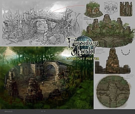 画像ギャラリー No.007のサムネイル画像 / 「Forsaken World」,大型アップデートの設定原画を特設サイトで公開