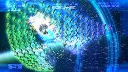 画像ギャラリー No.002のサムネイル画像 / 「ギャラガレギオンズ DX」,PlayStation 3版の配信日が8月3日に決定。“敵幕”となって襲い来るギャラガ群に立ち向かおう