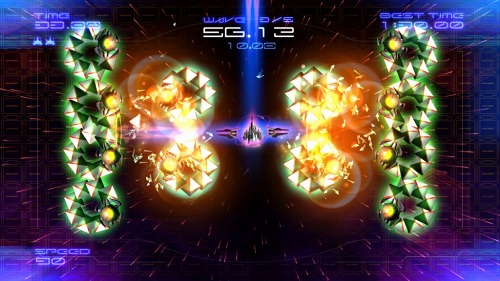 画像ギャラリー No.003のサムネイル画像 / 「ギャラガレギオンズ DX」Xbox 360版の配信開始日が6月29日に決定。「Diffuse Fire」による華麗な戦いぶりが分かるプロモムービー第2弾をUp