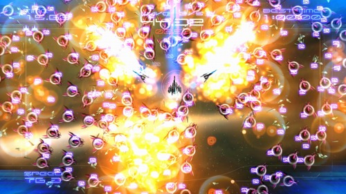 画像ギャラリー No.005のサムネイル画像 / 「ギャラガレギオンズ DX」Xbox 360版の配信開始日が6月29日に決定。「Diffuse Fire」による華麗な戦いぶりが分かるプロモムービー第2弾をUp