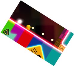 画像ギャラリー No.007のサムネイル画像 / バンダイナムコゲームス，「パックマン＆ギャラガ ディメンションズ」を発表。3DSのジャイロセンサーを使った2タイトルがセットに