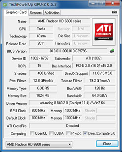 画像ギャラリー No.012のサムネイル画像 / 「Radeon HD 6670」レビュー。従来製品比で順当な性能向上を果たすが,課題もある