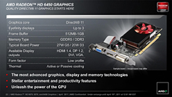 画像ギャラリー No.003のサムネイル画像 / AMD，「Radeon HD 6670・6570・6450」を発表。Radeon HD 6000シリーズが上から下まで出揃う