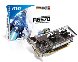 画像ギャラリー No.001のサムネイル画像 / MSI，「Twin Frozr Mini」クーラー搭載でLow Profile対応のHD 6570カード