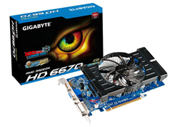 画像ギャラリー No.002のサムネイル画像 / 100mm角ファン搭載クーラーを採用したGIGA-BYTE製HD 6670が発売に