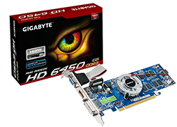 画像ギャラリー No.001のサムネイル画像 / Low Profile対応のGIGA-BYTE製HD 6450搭載カードが発売に