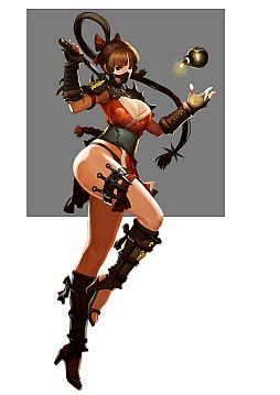 画像ギャラリー No.013のサムネイル画像 / ［G-Star 2012］会場の一番人気は，新作ではなくNEXONの「Cyphers」。アクション性とキャラクター性が大好評