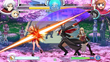 画像ギャラリー No.003のサムネイル画像 / AC格闘「AQUAPAZZA」最新PV公開。「うたわれるもの」から参戦する武人・トウカの“スプラッシュアーツ”をとくと見よ
