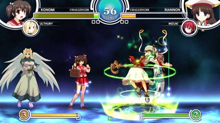画像ギャラリー No.007のサムネイル画像 / AC格闘「AQUAPAZZA」最新PV公開。「うたわれるもの」から参戦する武人・トウカの“スプラッシュアーツ”をとくと見よ