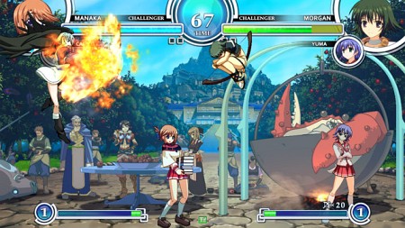 画像ギャラリー No.012のサムネイル画像 / AC格闘「AQUAPAZZA」最新PV公開。「うたわれるもの」から参戦する武人・トウカの“スプラッシュアーツ”をとくと見よ