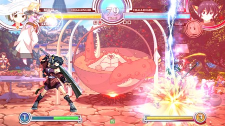 画像ギャラリー No.015のサムネイル画像 / AC格闘「AQUAPAZZA」最新PV公開。「うたわれるもの」から参戦する武人・トウカの“スプラッシュアーツ”をとくと見よ