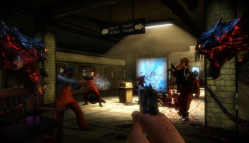 画像ギャラリー No.007のサムネイル画像 / ［GDC 2011］ミリオンヒットを記録したFPSの続編「The Darkness 2」がGDCに合わせてお披露目。相変わらずの残酷描写がえぐい
