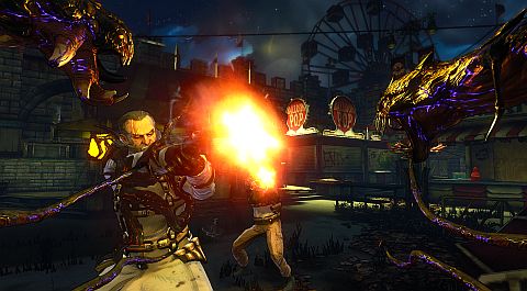 画像ギャラリー No.004のサムネイル画像 / ［Gamescom］2丁拳銃＋2本の触手を駆使する異色FPS「The Darkness 2」。主人公の能力アップバリエーションが多彩に
