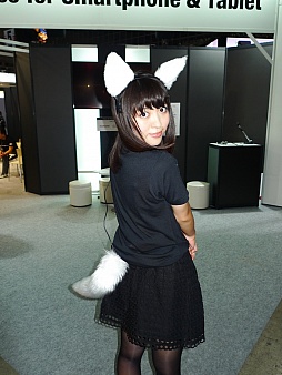 画像ギャラリー No.009のサムネイル画像 / ［TGS 2012］脳波で動く尻尾など，意外性あふれる出展も。「スマートフォン/ソーシャルゲームコーナー」レポート