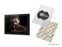画像ギャラリー No.007のサムネイル画像 / MGSV:TPPコラボデザインのXperiaスマートフォンとタブレット，ソニーストアで数量限定発売