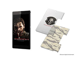 画像ギャラリー No.008のサムネイル画像 / MGSV:TPPコラボデザインのXperiaスマートフォンとタブレット，ソニーストアで数量限定発売