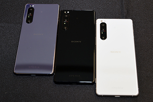 画像ギャラリー No.010のサムネイル画像 / ソニー，5G対応新型スマホ「Xperia 1 II」をグローバル発表。新型ミドルクラス端末「Xperia 10 II」も国内投入の予定
