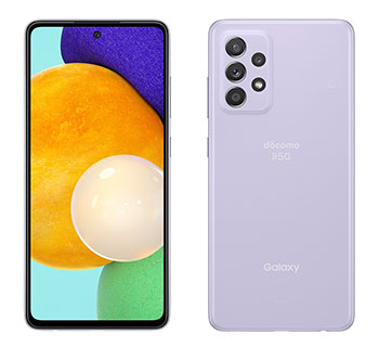 画像ギャラリー No.003のサムネイル画像 / NTTドコモ,5G対応の「Galaxy A52 5G」など2021年夏モデルスマートフォン計3機種を発表