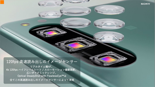 画像ギャラリー No.015のサムネイル画像 / 小さめボディのハイエンドスマホ「Xperia 5 IV」が登場。「Wi-Fi 6E」にいち早く対応する