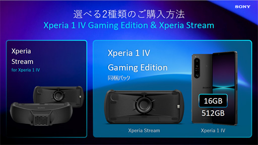 画像ギャラリー No.018のサムネイル画像 / ソニー,「Xperia 1 IV」のSIMフリー版と専用クーラー兼拡張ドック「Xperia Stream」を国内発売