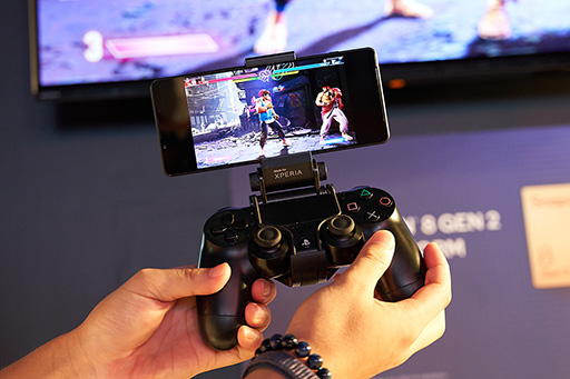 画像ギャラリー No.004のサムネイル画像 / ［TGS2023］ 5G SAなら混雑したイベント会場でもストリーミングプレイが快適に。ソニーとKDDIがXperiaブースで体験デモを公開