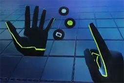 画像ギャラリー No.006のサムネイル画像 / ［GDC 2017］ハンドトラッキング付きVRは無条件に楽しい。Qualcommブースで「Snapdragon 835」＋Leap Motion搭載VR HMDを体験