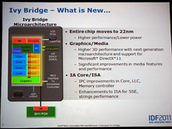 画像ギャラリー No.004のサムネイル画像 / IDF 2011速報。明らかになったIvy Bridgeのグラフィックスアーキテクチャ