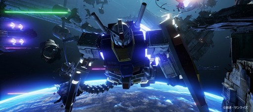 画像ギャラリー No.017のサムネイル画像 / VR ZONE SHINJUKUのVRアトラクション「戦場の絆 VR PROTOTYPE Ver.」メディア体験会レポート。VRの宇宙空間で連邦対ジオンの戦いが始まる!