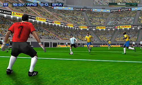 画像ギャラリー No.002のサムネイル画像 / ゲームロフト，Android端末向けに「リアルサッカー2011 HD」の配信を開始