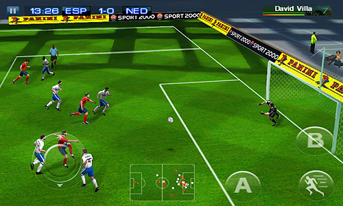 画像ギャラリー No.005のサムネイル画像 / ゲームロフト，Android端末向けに「リアルサッカー2011 HD」の配信を開始