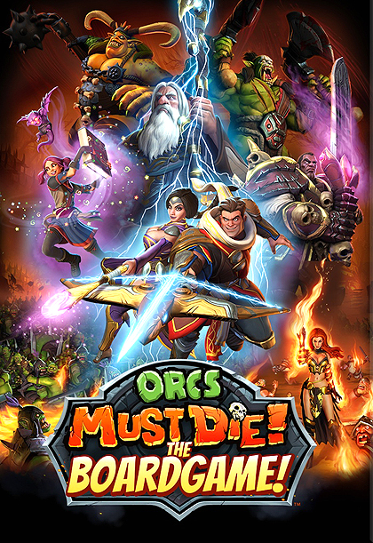 画像ギャラリー No.001のサムネイル画像 / オークの大軍を撃退する「Orcs Must Die!」がボードゲームで楽しめる。Kickstarterで,「Orcs Must Die! The Boardgame」プロジェクトがスタート