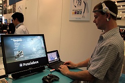 画像ギャラリー No.019のサムネイル画像 / ［GDC 2011］今年もやっぱり脳波だ。低価格になったNeuroSkyの新型デバイスを試してみた