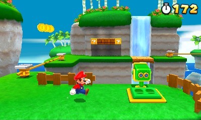 画像ギャラリー No.003のサムネイル画像 / 2Dマリオのフィーチャーが3Dでパワーアップ! マリオシリーズ最新作,「スーパーマリオ 3Dランド」プレイレポート