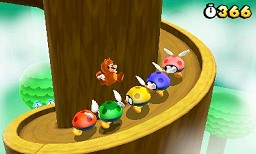 画像ギャラリー No.008のサムネイル画像 / 2Dマリオのフィーチャーが3Dでパワーアップ! マリオシリーズ最新作,「スーパーマリオ 3Dランド」プレイレポート