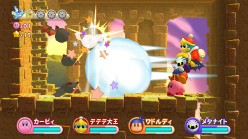 画像ギャラリー No.006のサムネイル画像 / 「星のカービィ Wii」が10月27日に発売。最大4人のマルチプレイではデデデ大王やワドルディ，メタナイトが操作可能に 