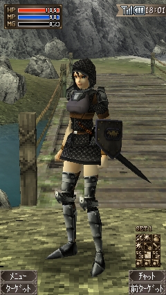 画像ギャラリー No.008のサムネイル画像 / i-mode用MMORPG「アークファンタズムオンライン」のオープンβテストがついに始まる。携帯電話を片手に冒険に挑もう 