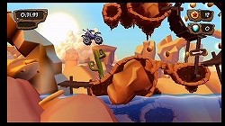 画像ギャラリー No.003のサムネイル画像 / ［GDC 2011］シンプルなだけに燃える。フィンランド生まれのWii用レースゲーム「MotoHeroz」を遊んできた
