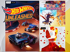 フリープレイは「HOT WHEELS UNLEASHED」と「SUPERHOT」，「Rogue Explorer」の3タイトル。10月のPS Plus情報