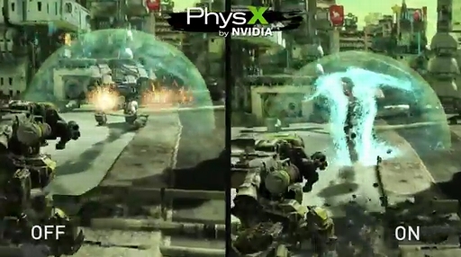 画像ギャラリー No.003のサムネイル画像 / NVIDIA，ロボットアクション「HAWKEN」を使用した「PhysX」のテクノロジーデモを公開。“うねる”パーティクルの数々に注目