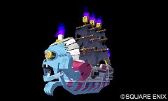 画像ギャラリー No.005のサムネイル画像 / 「スライムもりもりドラゴンクエスト3 大海賊としっぽ団」,スライムでもりもりな“船バトル”の流れや,モンスターを模したユニークな海賊船が公開