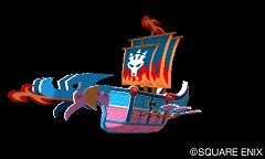 画像ギャラリー No.007のサムネイル画像 / 「スライムもりもりドラゴンクエスト3 大海賊としっぽ団」,スライムでもりもりな“船バトル”の流れや,モンスターを模したユニークな海賊船が公開