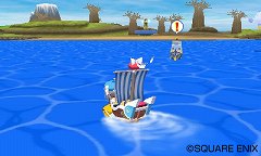 画像ギャラリー No.011のサムネイル画像 / 「スライムもりもりドラゴンクエスト3 大海賊としっぽ団」,スライムでもりもりな“船バトル”の流れや,モンスターを模したユニークな海賊船が公開