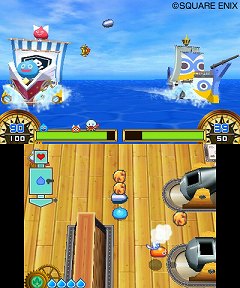 画像ギャラリー No.021のサムネイル画像 / 「スライムもりもりドラゴンクエスト3 大海賊としっぽ団」,スライムでもりもりな“船バトル”の流れや,モンスターを模したユニークな海賊船が公開