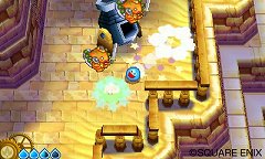 画像ギャラリー No.003のサムネイル画像 / 「スライムもりもりドラゴンクエスト3」，スライムのプニプニの体に秘められた能力を紹介。飛んだり跳ねたり浮かんだりのアクションでしっぽ団を倒せ