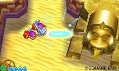 画像ギャラリー No.004のサムネイル画像 / 「スライムもりもりドラゴンクエスト3」，スライムのプニプニの体に秘められた能力を紹介。飛んだり跳ねたり浮かんだりのアクションでしっぽ団を倒せ