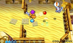 画像ギャラリー No.007のサムネイル画像 / 「スライムもりもりドラゴンクエスト3」，スライムのプニプニの体に秘められた能力を紹介。飛んだり跳ねたり浮かんだりのアクションでしっぽ団を倒せ