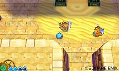 画像ギャラリー No.016のサムネイル画像 / 「スライムもりもりドラゴンクエスト3」，スライムのプニプニの体に秘められた能力を紹介。飛んだり跳ねたり浮かんだりのアクションでしっぽ団を倒せ