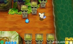 画像ギャラリー No.018のサムネイル画像 / 「スライムもりもりドラゴンクエスト3」，スライムのプニプニの体に秘められた能力を紹介。飛んだり跳ねたり浮かんだりのアクションでしっぽ団を倒せ