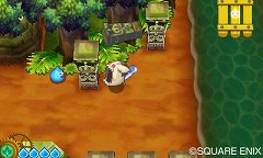画像ギャラリー No.019のサムネイル画像 / 「スライムもりもりドラゴンクエスト3」，スライムのプニプニの体に秘められた能力を紹介。飛んだり跳ねたり浮かんだりのアクションでしっぽ団を倒せ