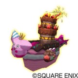 画像ギャラリー No.003のサムネイル画像 / ｢LUIDA’S BAR｣，バレンタイン＆ホワイトデーイベントを2月11日から3月15日まで開催。「スライムもりもりドラゴンクエスト3」のスペシャル船を配信